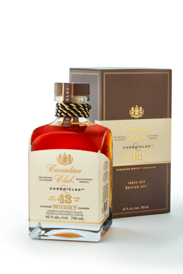 Canadian Club Chronicles 43 Year Old Whisky