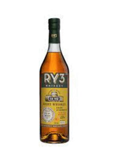 Ry3 Whiskey 14 Year Old Single Barrel Cask Strength Light Whiskey