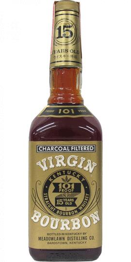 Virgin Bourbon 15 Year Old Kentucky Straight Bourbon Whiskey