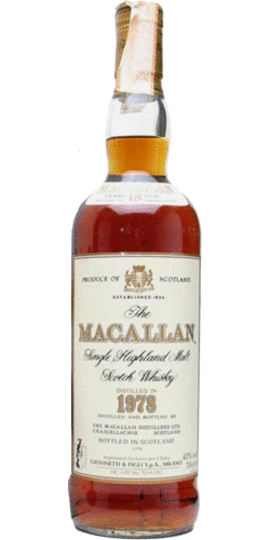 The Macallan 18 Year Old Sherry Oak Single Malt Scotch Whisky