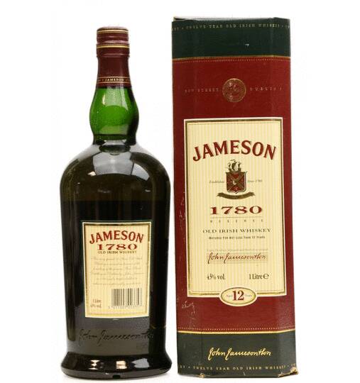 Jameson 1780 Reserve 12 Year Old Irish Whiskey