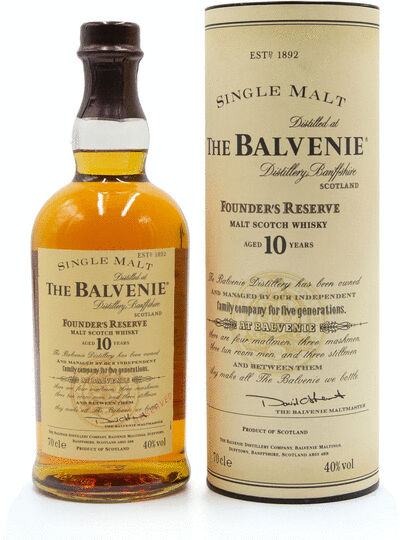 The Balvenie Founders Reserve 10 Year Old Single Malt Scotch Whisky