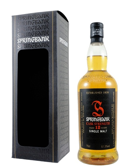 Springbank 12 Year Old Cask Strength Single Malt Scotch Whisky