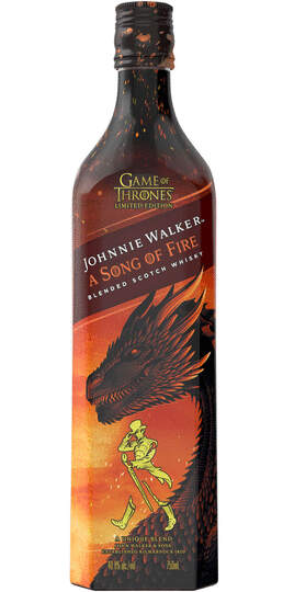 Johnnie Walker Game Of Thrones Limited Edition A Song Of Fire Blended Scotch Whisky