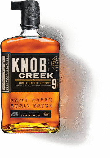 Knob Creek Single Barrel Reserve 9 Year Old Straight Bourbon Whiskey