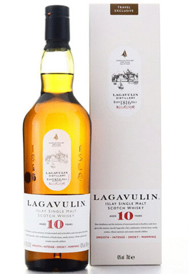 Lagavulin 10 Year Old Single Malt Scotch Whisky
