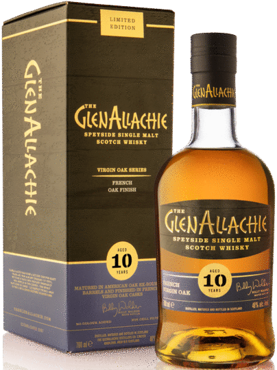 Glenallachie French Virgin Oak 10 Year Old Single Malt Scotch Whisky
