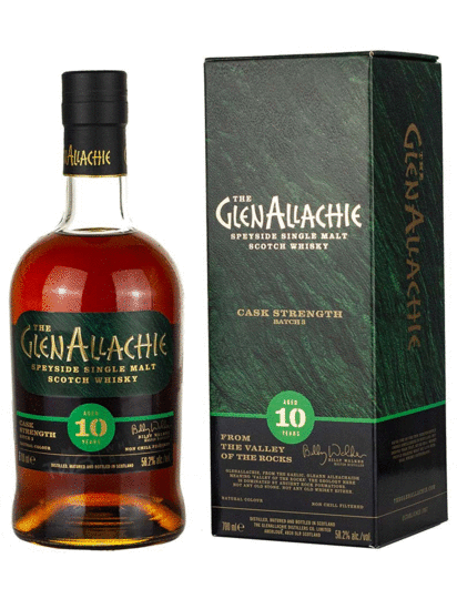 Glenallachie 10 Year Old Cask Strength Single Malt Scotch Whisky