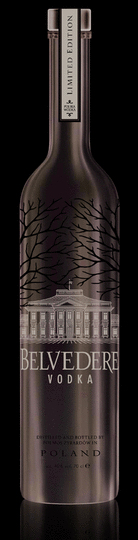 Belvedere Vodka Silver Bottle Limited Edition