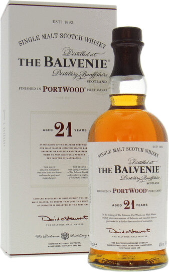 The Balvenie Portwood 21 Year Old Single Malt Scotch Whisky