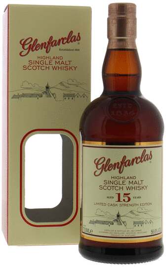 Glenfarclas 15 Year Old Limited Cask Strength Edition Single Malt Scotch Whisky