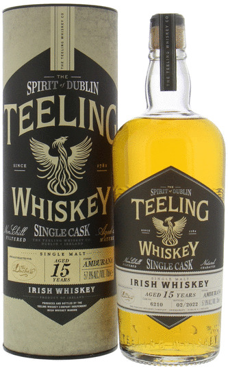 The Teeling Whiskey Co Amburana Cask 15 Year Old Single Malt Irish Whiskey