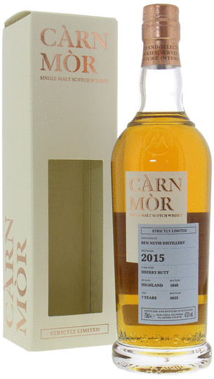 Carn Mor Strictly Limited Edition Ben Nevis 7 Year Old Single Malt Scotch Whisky