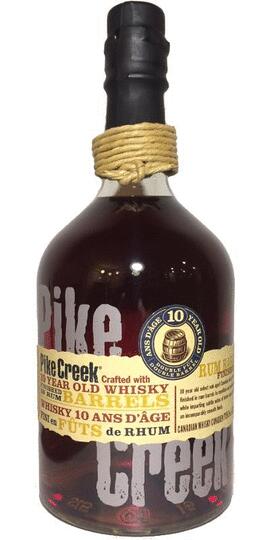 Pike Creek 10 Year Old Rum Barrel Finished Whisky