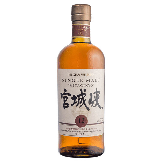 Nikka Miyagikyo 12 Year Old Single Malt Whisky No Box