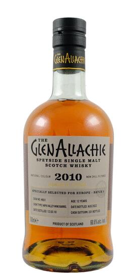 Glenallachie Single Cask 12 Year Old Single Malt Scotch Whisky