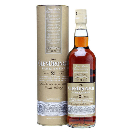 The Glendronach Parliament 21 Year Old Single Malt Scotch Whisky