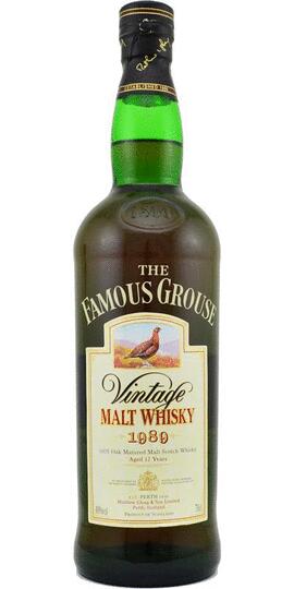 The Famous Grouse Blended Malt Scotch Whisky Vintage