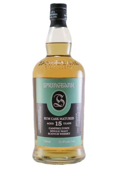 Springbank Rum Wood 15 Year Old Single Malt Scotch Whisky