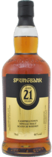 Springbank 21 Year Old Single Malt Scotch Whisky