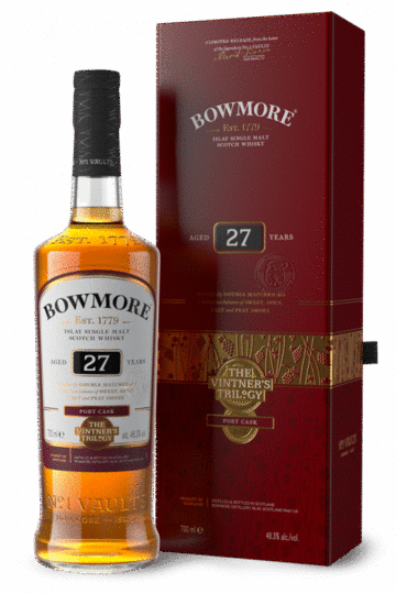 Bowmore Vintners Trilogy Port Cask 27 Year Old Single Malt Scotch Whisky
