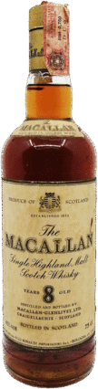 The Macallan 8 Year Old Single Malt Scotch Whisky Rinaldi Screw Cap