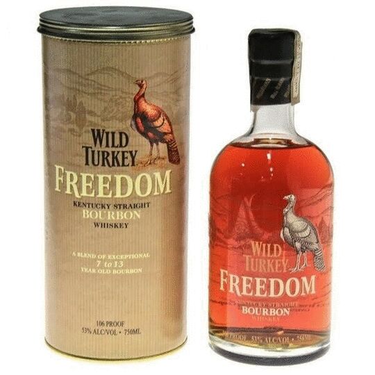 Wild Turkey Freedom Kentucky Straight Bourbon Whiskey