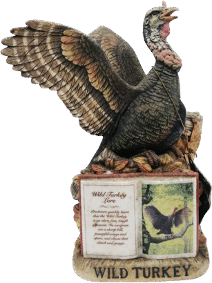 Wild Turkey Flying Turkey Decanter 8 Year Old Bourbon