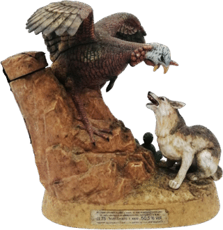 Wild Turkey Flying Turkey Decanter 8 Year Old Bourbon