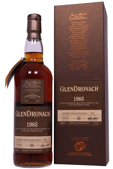 The Glendronach Single Cask 30 Year Old Single Malt Scotch Whisky