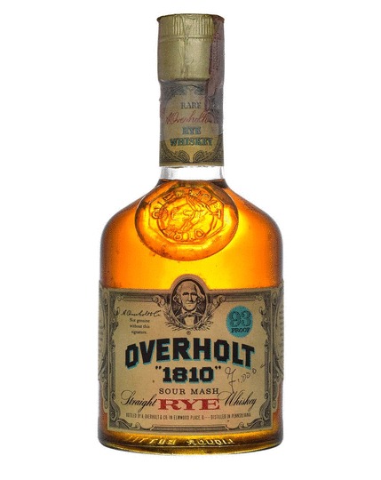 Old Overholt 1810 Sour Mash Rye Whisky