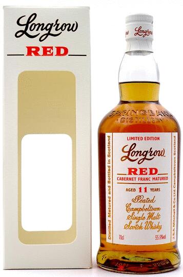Longrow Red Limited Edition Cabernet Franc Matured 11 Year Old Peated Single Malt Scotch Whisky