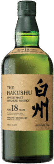 Suntory The Hakushu 18 Year Old Single Malt Whisky Old Style Box