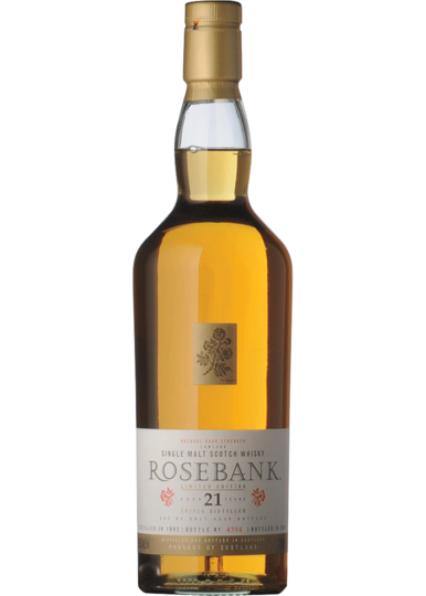 Rosebank 21 Year Old Single Malt Scotch Whisky 750ml Bottle