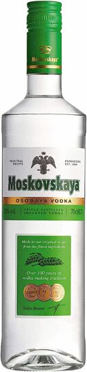 Moskovskaya Osobaya Russian Vodka