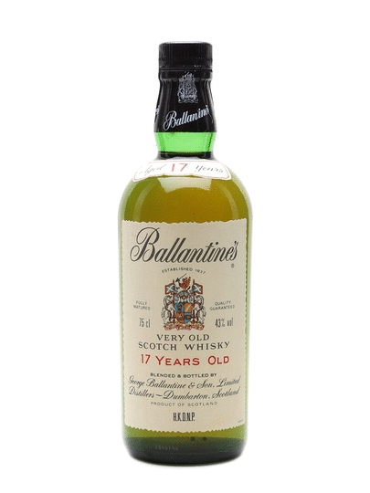 Ballantines 17 Year Old Blended Scotch Whisky 1990s Bottling