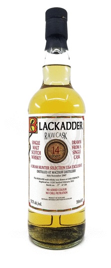 Blackadder Raw Cask Macduff 14 Years Old Single Malt Scotch Whisky