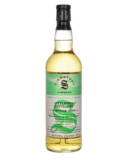 Signatory Vintage Littlemill 12 Year Old Single Malt Scotch Whisky