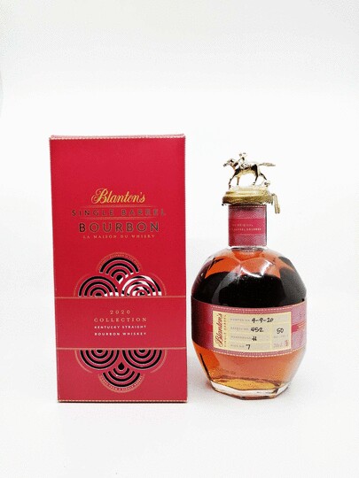 Blantons The French Connection 100 Proof 2020 La Maison Du Whisky Edition Single Barrel Bourbon Cracked Seal