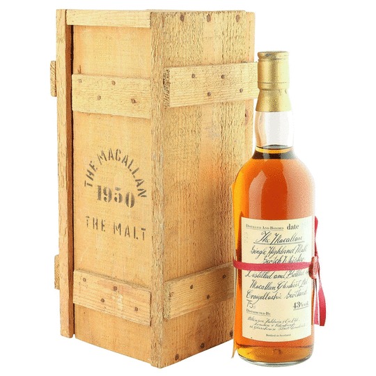 The Macallan Handwritten Red Ribbon Single Malt Scotch Whisky