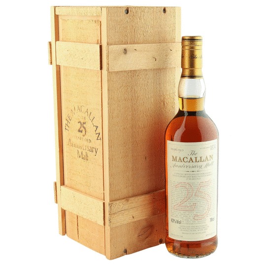 The Macallan Anniversary Malt 25 Year Old Single Malt Scotch Whisky