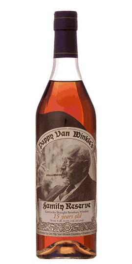 Old Rip Van Winkle Pappy Van Winkles 15 Year Old Family Reserve Bourbon