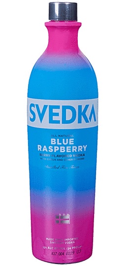 Svedka Blue Raspberry Vodka