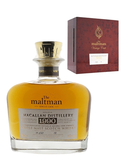 The Maltman Single Cask Macallan Single Malt Scotch Whisky