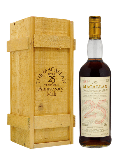 The Macallan Anniversary Malt 25 Year Old Single Malt Scotch Whisky