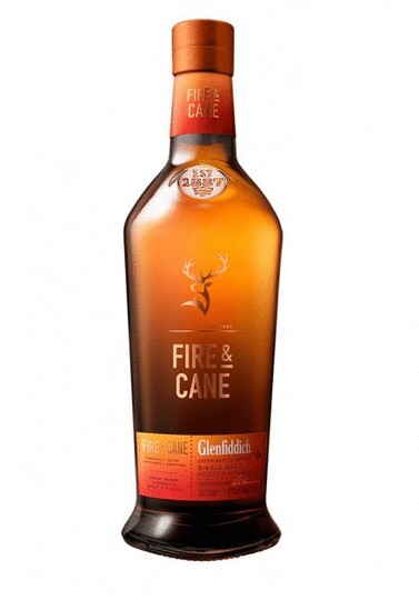 Glenfiddich Fire Cane Single Malt Scotch Whisky No Box