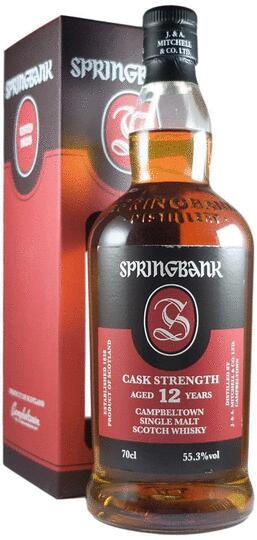 Springbank 12 Year Old Cask Strength Single Malt Scotch Whisky
