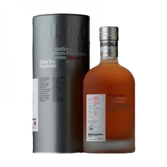 Bruichladdich Micro Provenance Cask Evolution Exploration 10 Year Old Single Malt Scotch Whisky