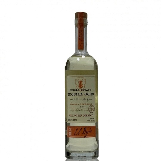 Tequila Ocho Single Estate El Bajio Tequila Reposado 750ml Bottle