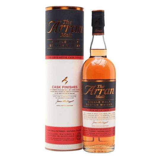 The Arran Malt Distillery Limited Edition Cote Rotie Cask Finish Single Malt Scotch Whisky